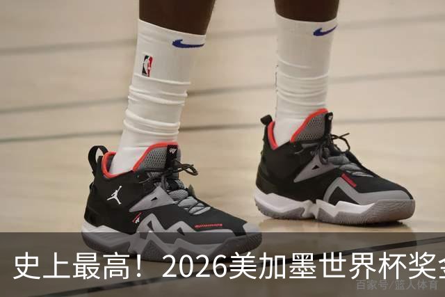 史上最高！2026美加墨世界杯奖金具体分配一览